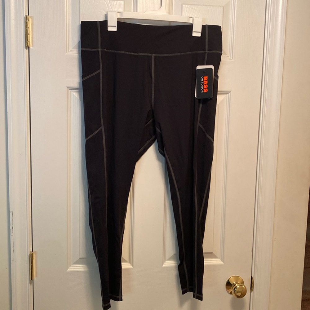 Brand New Bass Outdoor Black Leggings…size XL